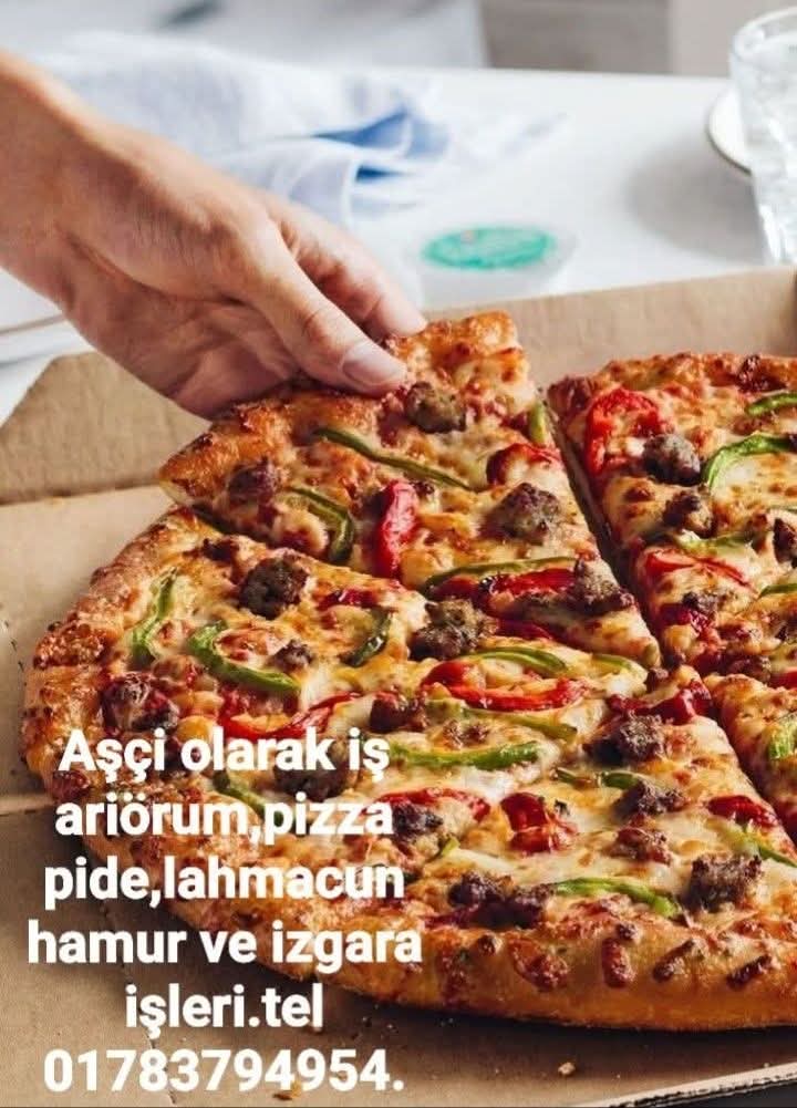 Pizza Lahmacun ustasıyım iş arıyorum.