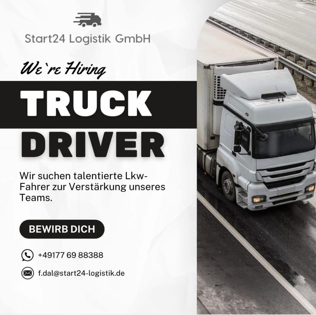 Berlin için şoför aranıyor