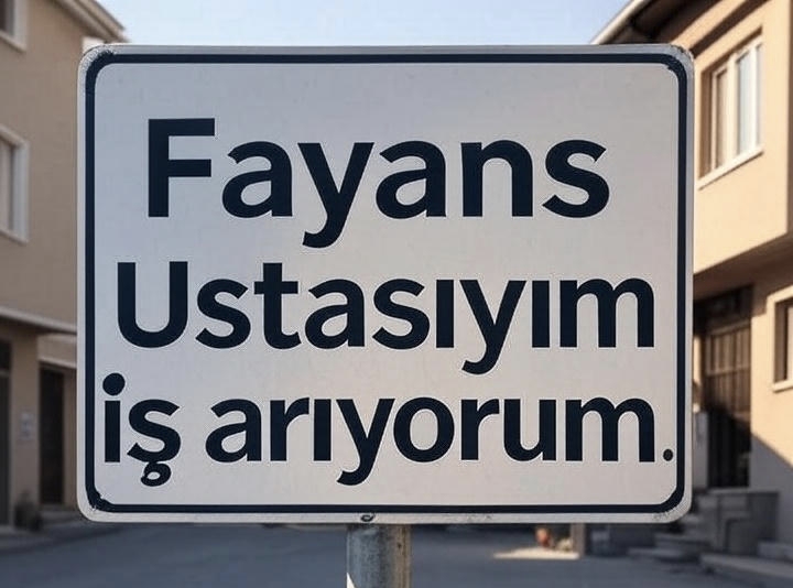 Fayans ustasıyım